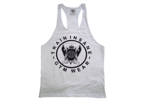 TI Fitness Stringer Vest White