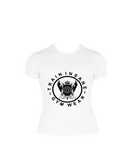 TI FlexFit White T-Shirt (Large Logo)